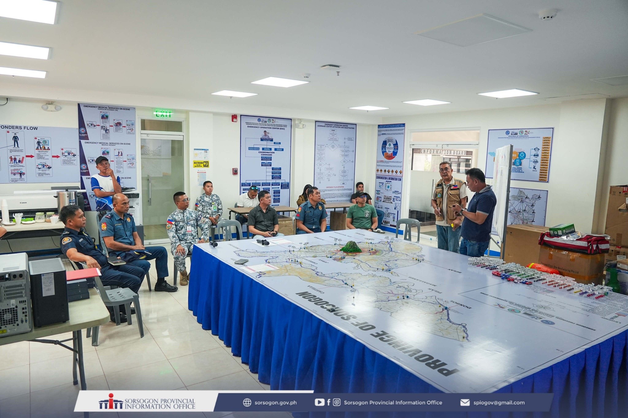 BULUSAN VOLCANO EMERGENCY COORDANATION MEETING